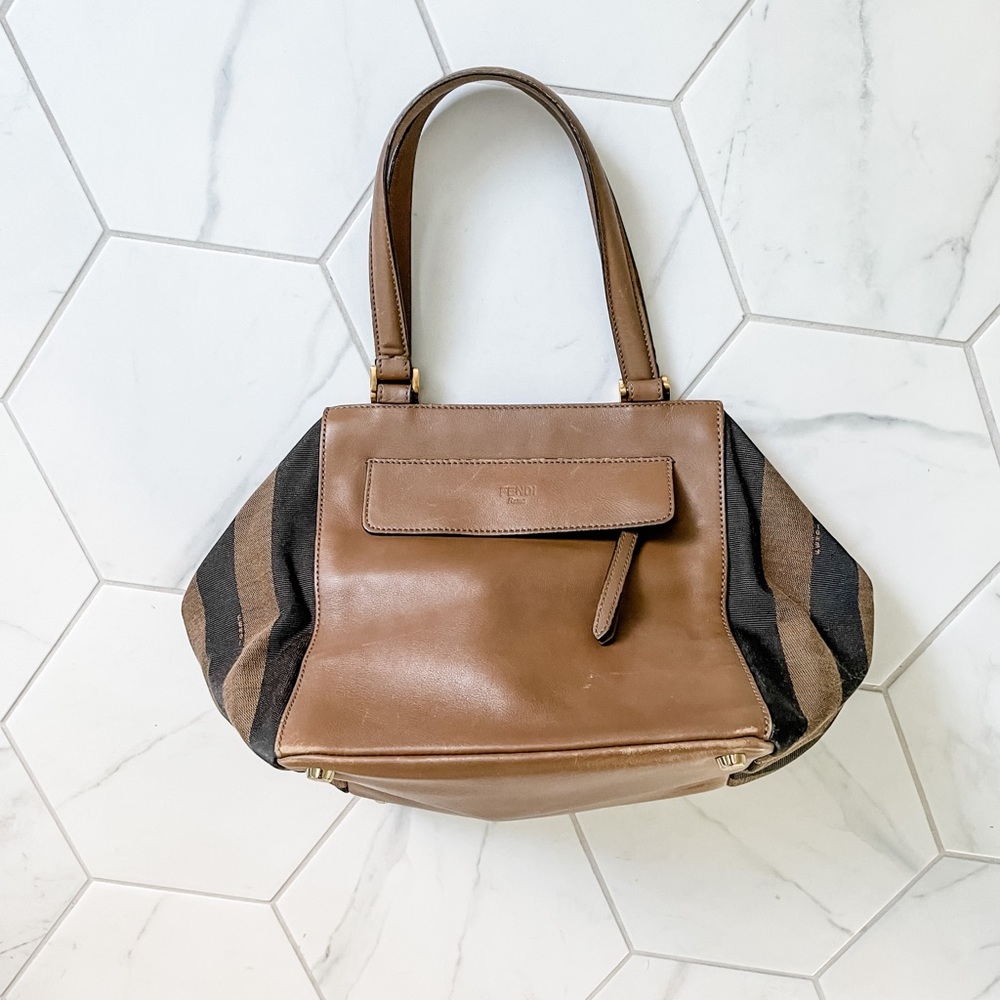 Fendi Handbag in Pequin Stripe